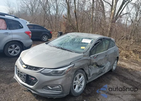 2017 Chevrolet Cruze Lt Auto из США, поврежденный, VIN 3G1BE6SM8HS532607